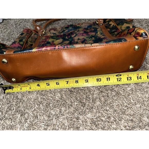 Patricia Nash Floral The Cameley leather tote and Alina in Rainforest print - Picture 6 of 9